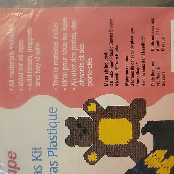 Vintage Quick Shape Plastic Canvas Kit - Multicolor - Picture 3 of 5